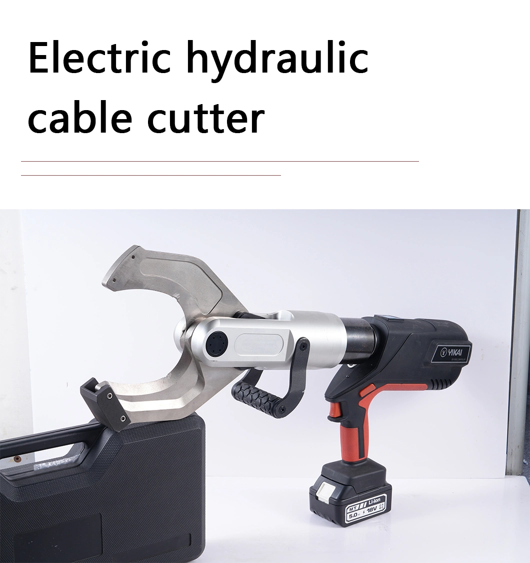 New Dlj-65c Hydraulic Cable Cutter Electric Tool 4.0ah18V Cutting Tool