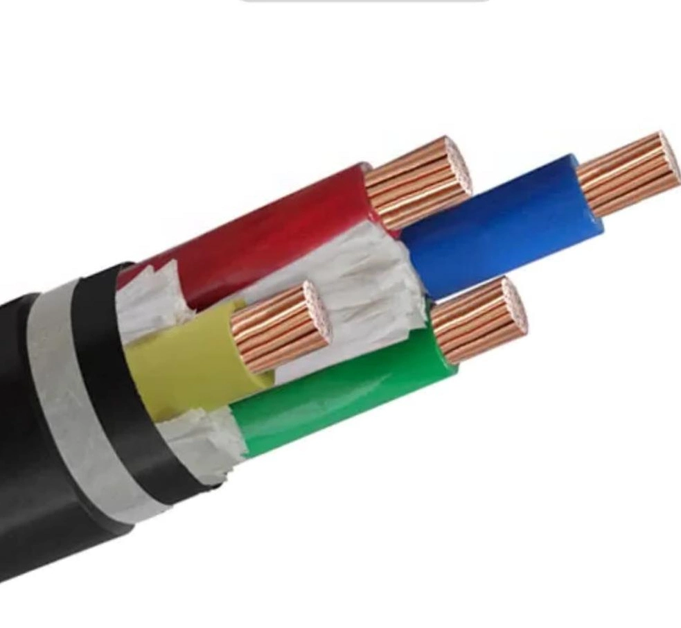 Cinco núcleos PVC El Cable de cobre, cable de la chaqueta de PVC de 2 años de garantía de calidad Premium
