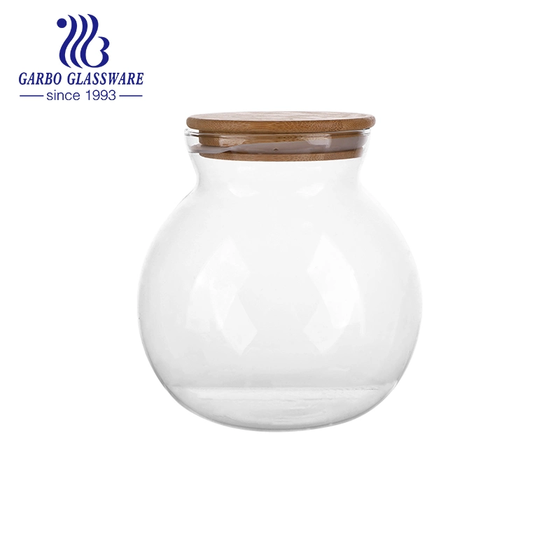 540ml High Borosilicate Glass Storage Jar Heat Resist Good Quality Food Container Glass Jar