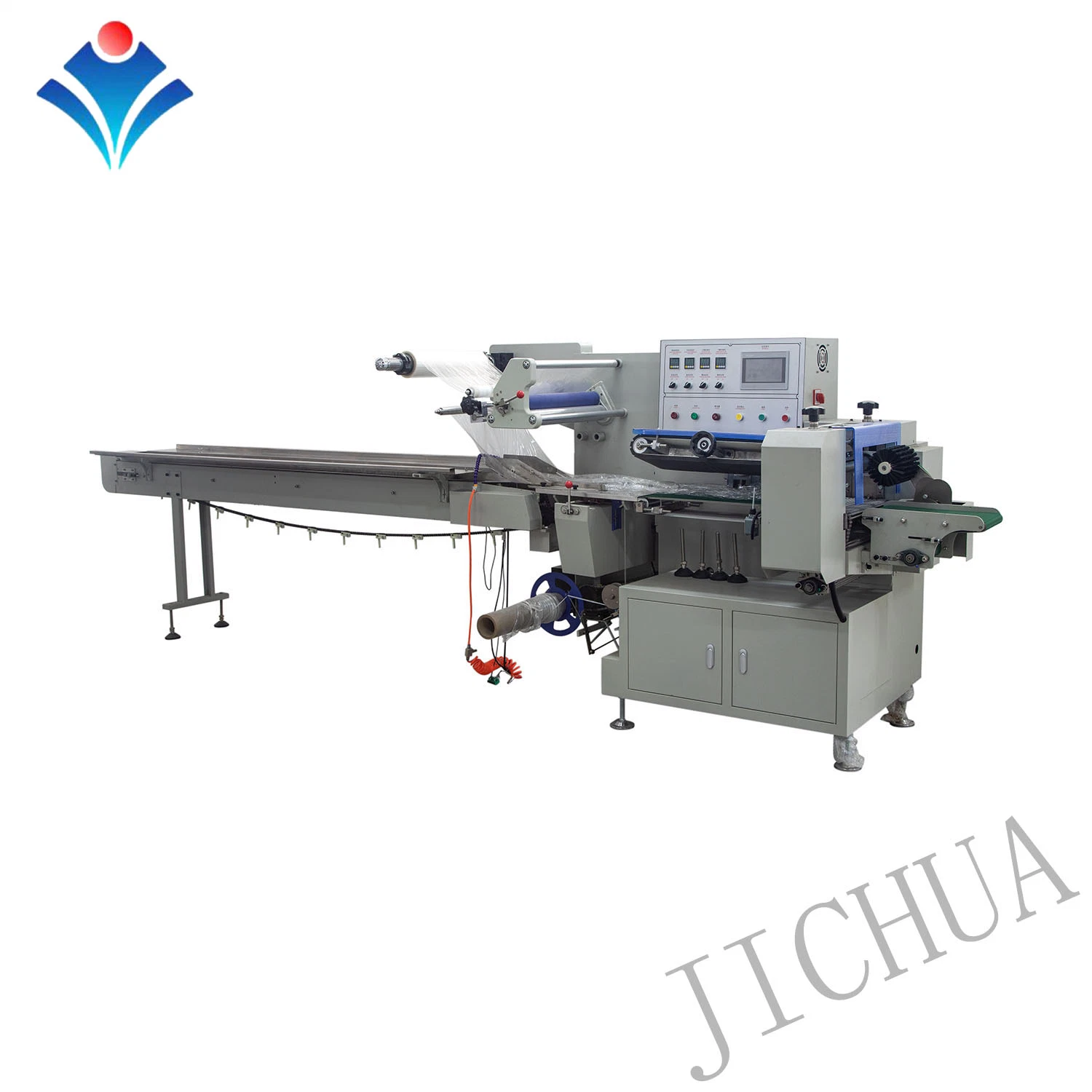 Multi-Functional Biscuit Butter Spiral Pillow Packaging Machine Flow Pack Machine Flow Wrapping Machine