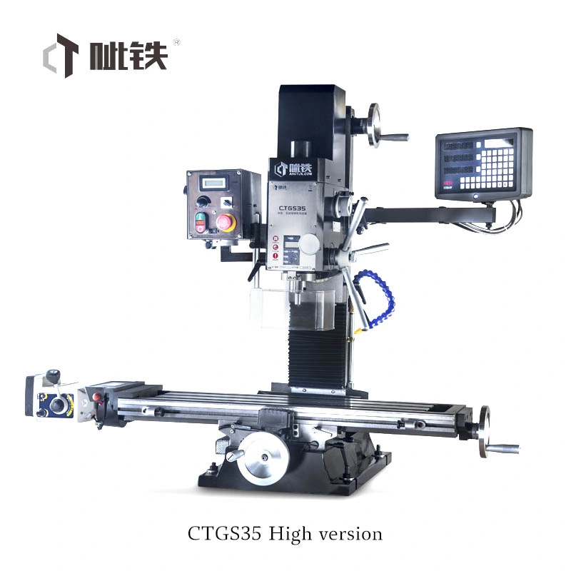 Ctgs35 Mini Drilling and Milling Machine Drilling Equipment Imported SKF Bearings with High Precision CE ISO with Low Price 70mm