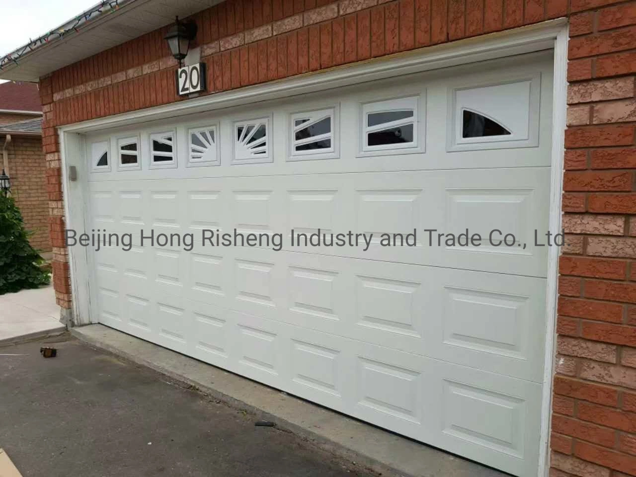 Three Layer Insulated PU Foam Galvanized Steel Door Panel Face for Residential Garage Door