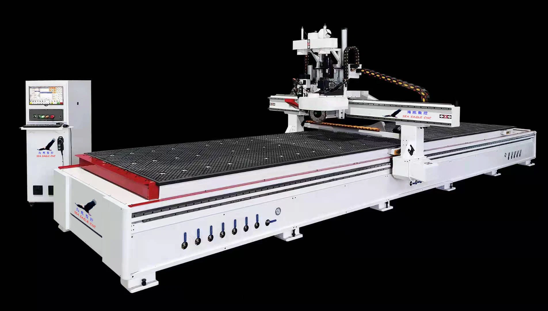 Straight Panel with Automatic Cutting Tool Changing 2000*3000mm 3 Axis 4 Aixis 5 Axis CNC Router Machine Carving