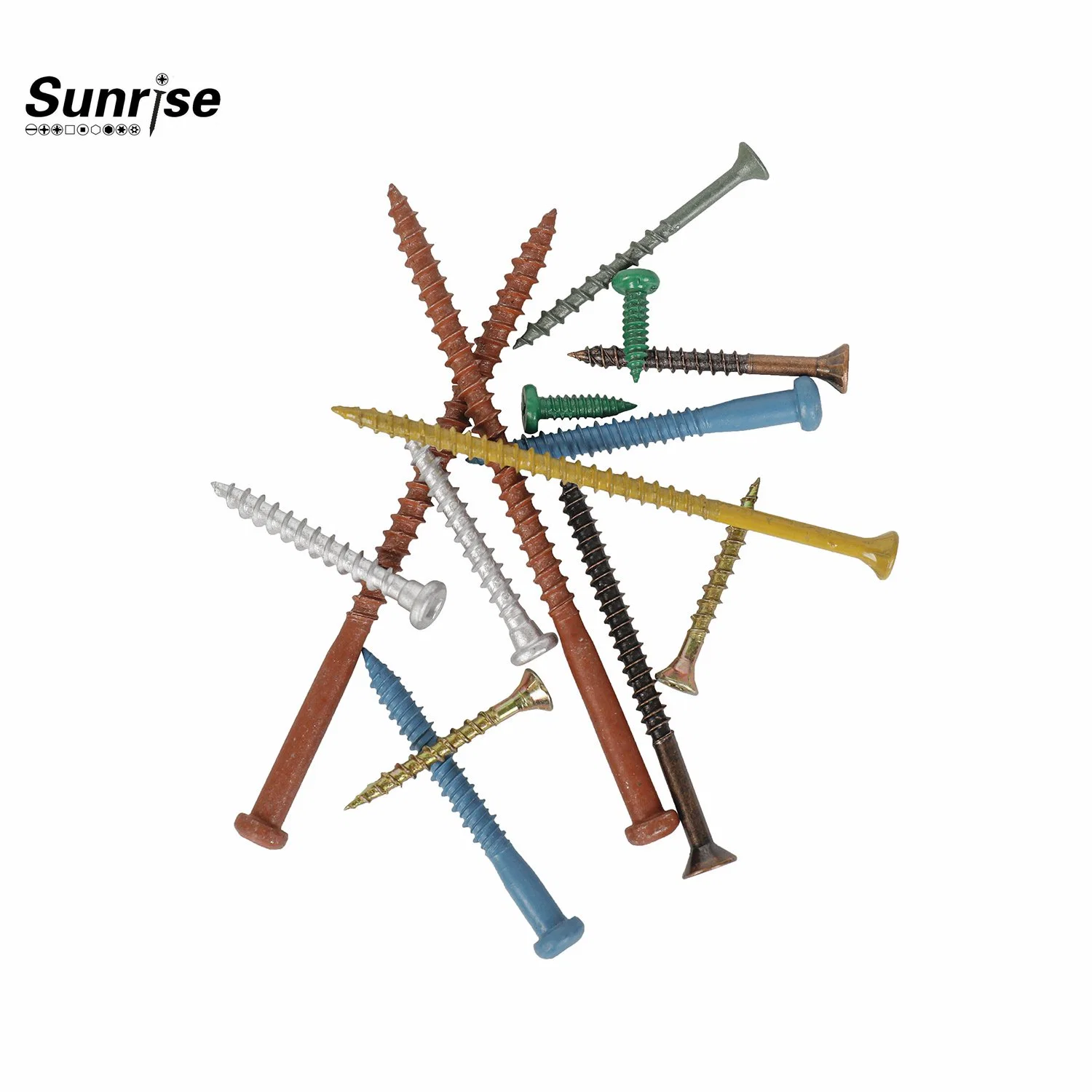 All-Size Custom Zinc Plated Wood Screws Countersunk/Pan Head Chipboard Screw