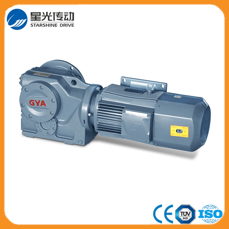 Right-Angle Shaft Worm Helical Worm Gearbox S Series Reducer