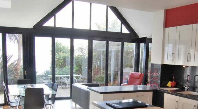 5% off Cheap Price Folding Bifold Aluminum Window