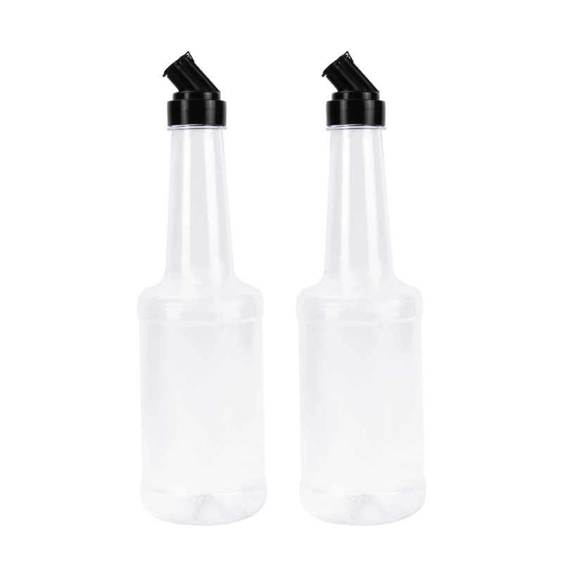 Food Grade Pet Kunststoff Honig Sirup Squeeze Flaschen Kunststoff Squeeze Soße Flasche mit Flip Top Cap