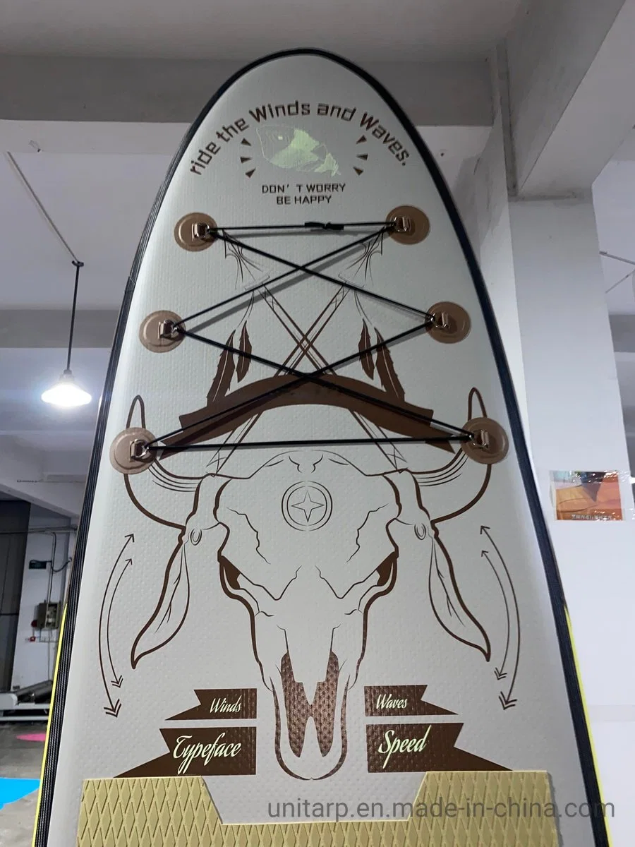 Unitarp Inflatable Sup Board with Custom Paddle and Kayak Seat Isup Board