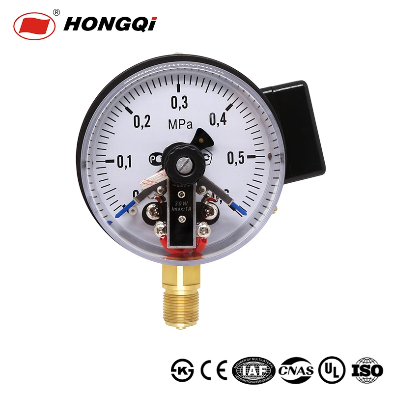 Dial60\100\150mm Electric Contact Pressure Electric Contact Vacuum Pressure Meter Negative Pressure Gauge