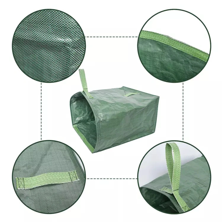 Folding Waterproof Waste Bag for Leaf Collection Garden Landscape Storage Bags