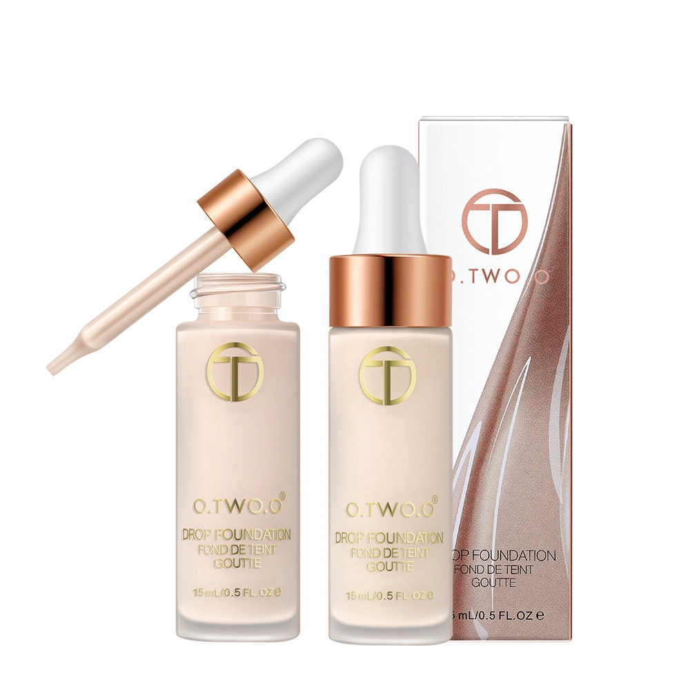 O. Two. O Gold Natural Makeup Flawless Cover Invisible Pores Bb Cream Moisturizing Liquid Foundation