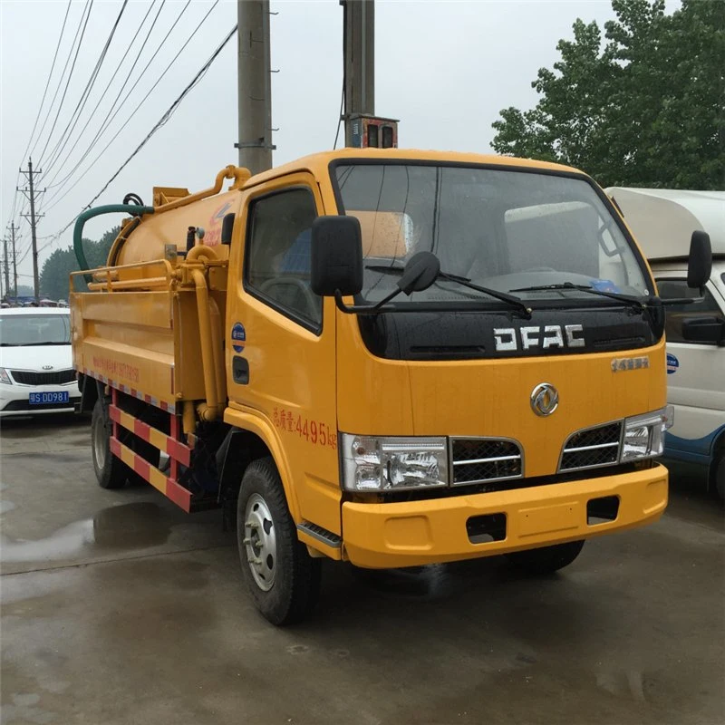 1500 Liters Water Tank and 4200 Liters Sewage Tank High Pressure Water Clean and Suction Pump Sewage Clean Truck