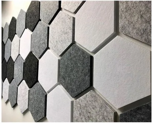 Sound Reduction Acoustic PET Panel Environmental Decorative Material