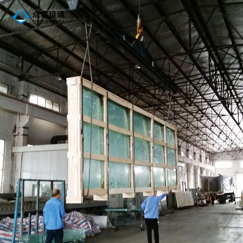 Curve/Flat Jumbo Size Laminated Glass for Building Project