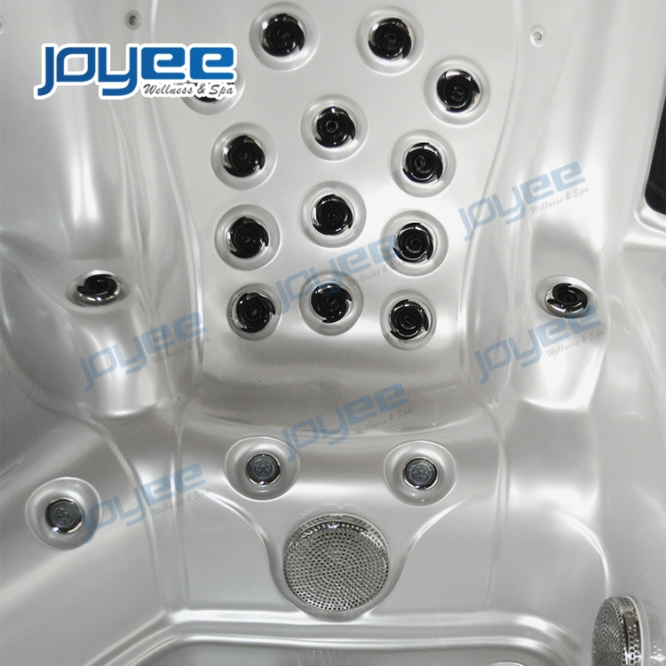 Joyee Luxury SPA America Acrylic 5 Persons Hot Tub Family Party Massage SPA Outdoor