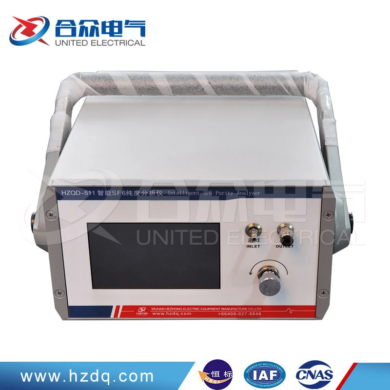 Wuhan Manufacturer Portable Hzqd-511 Sf6 Gas Purity Analyzer