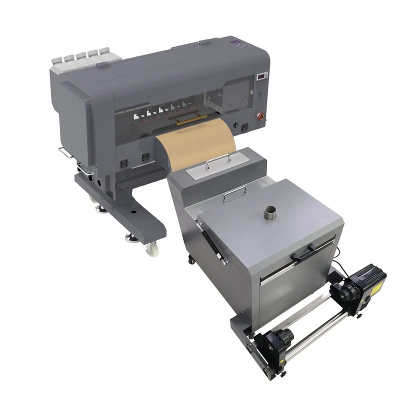 New Design Printer A3 with Powder Shake Machine with Two PCS XP600 Printheads