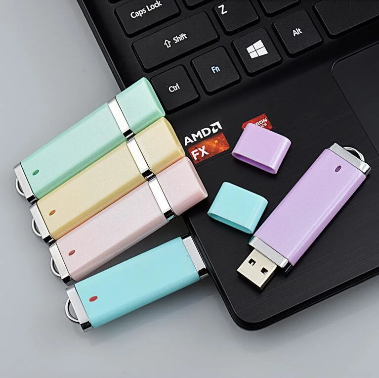 Farbenfroh leichteres Modell USB-Flash-Laufwerk Memory Stick U Disk Stift