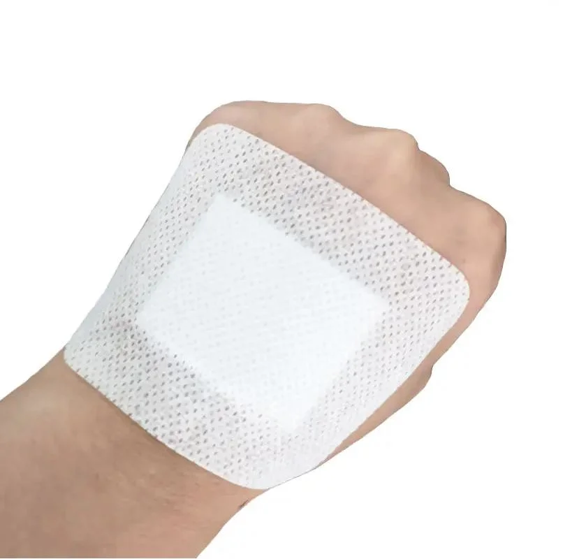 Espuma de PU hidrgel de poliuretano transparente para fins médicos líquido de colagénio impermeável absorvente elevado Penso adesivo em feridas hidrocolóides