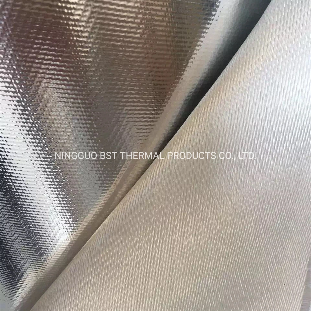 High Temperature Resistant Fireproof Fabric Vermiculite Silica Textiles