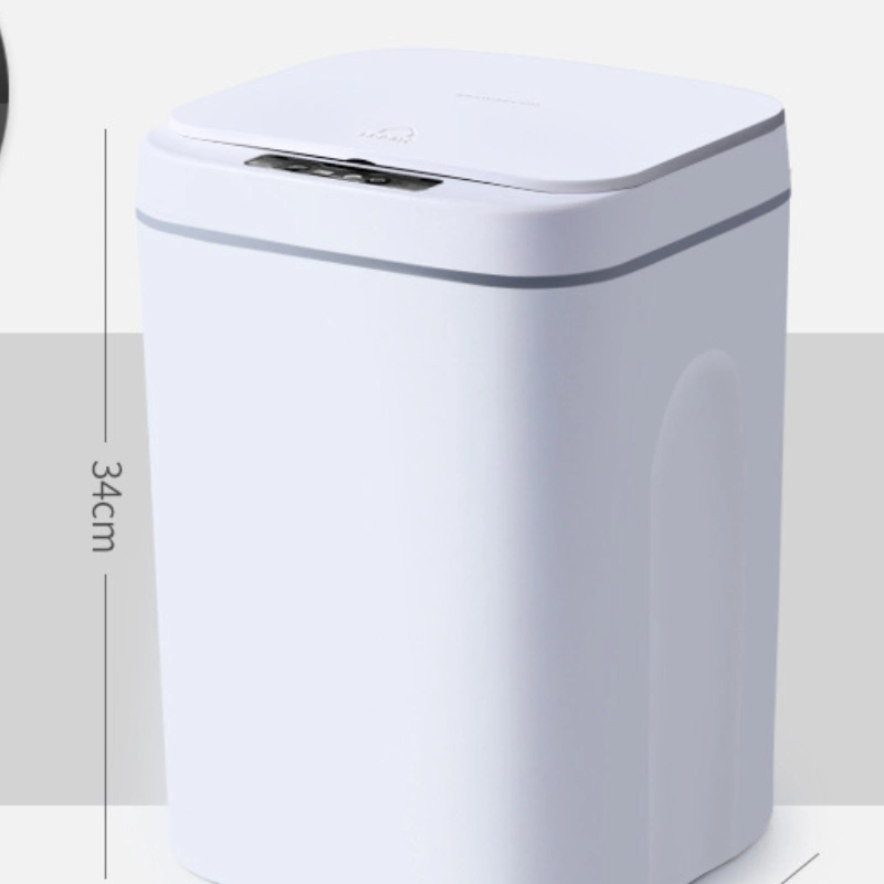 Automatic Induction Home Bedroom Kitchen Bathroom Anti-Odor Garbage Can