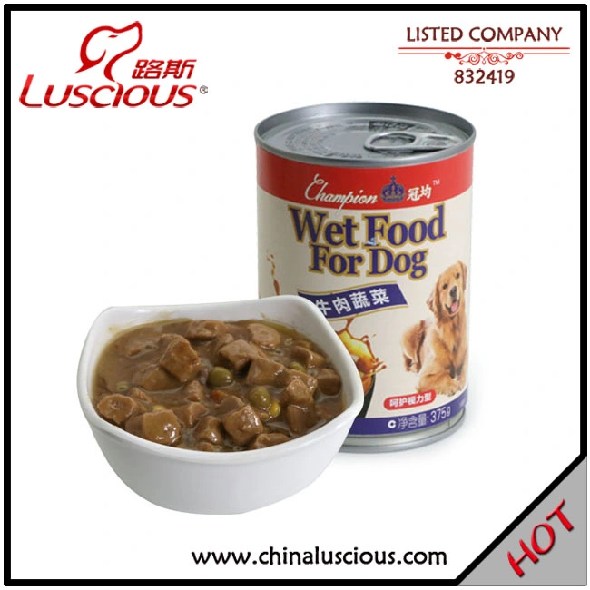 الدجاج مع الخضار (الجرو) Pet Food Dry Food Factory