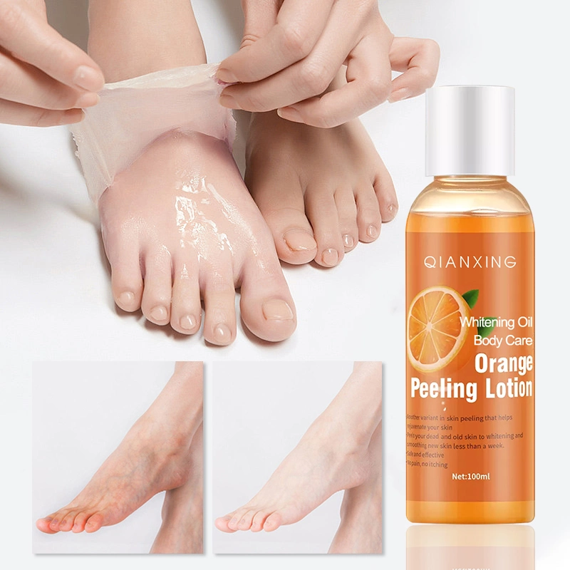 Hot Style Orange Peeling Lotion Exfoliating Skin Whitening Lightening Body Lotion