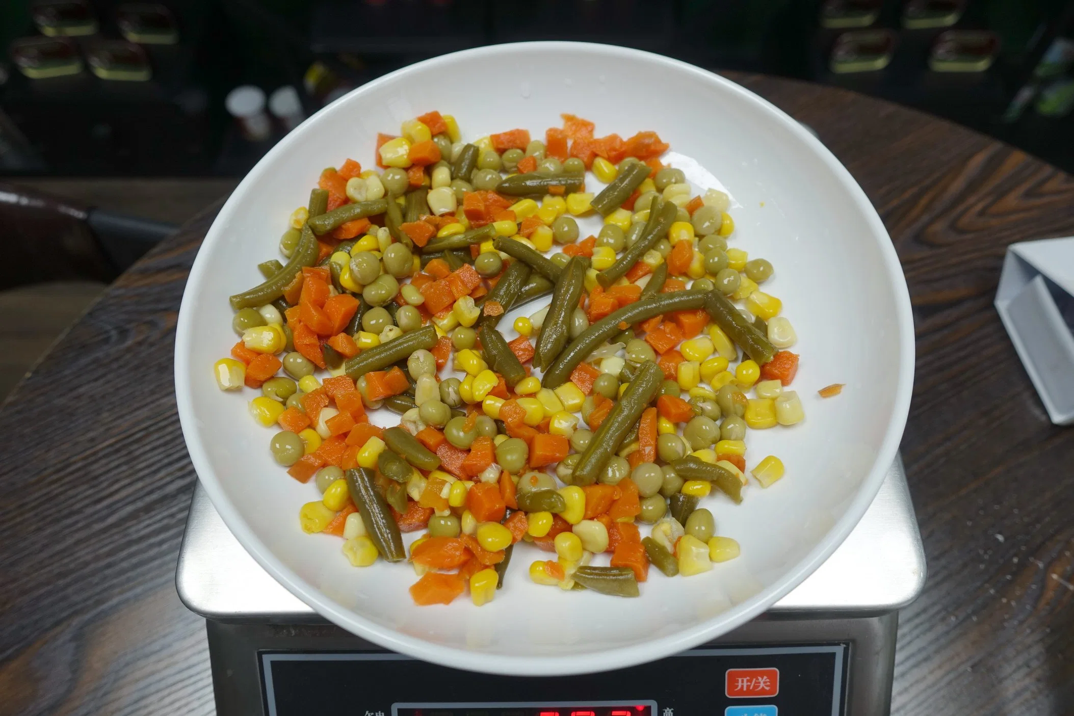 Canned Mixed Vegetables as Per Your Requirement