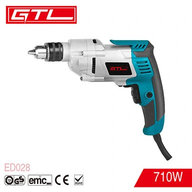 Portable 710W 13mm Electric Hand Drill for Home Use (ED028)