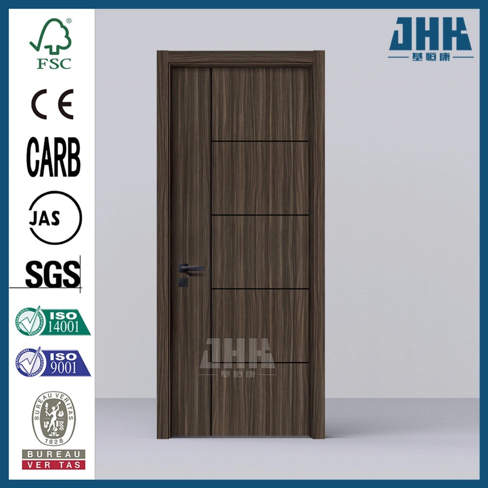 Jhk-FC05 Prehung Smooth Solid Core Standard Size PVC Flush Door