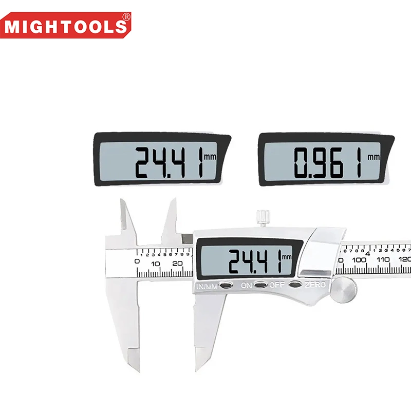 Calibre Digital de acero inoxidable instrumento de medida instrumento de medida Vernier Caliper 300mm