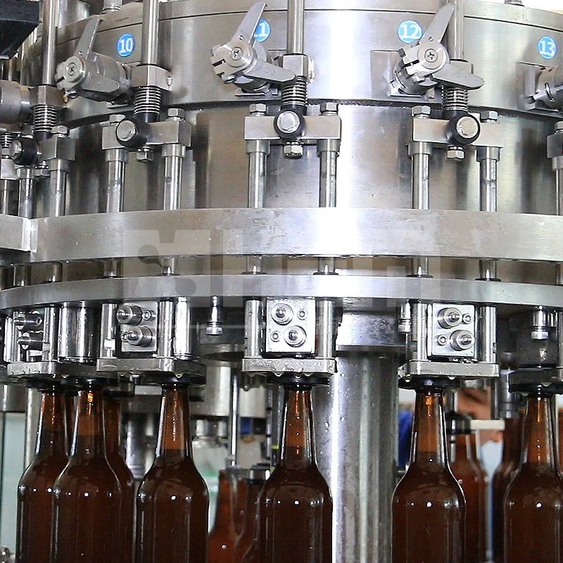 Auto Beverage Canning Equipment with High-Speed Mold Customization Beer Can Filling Device