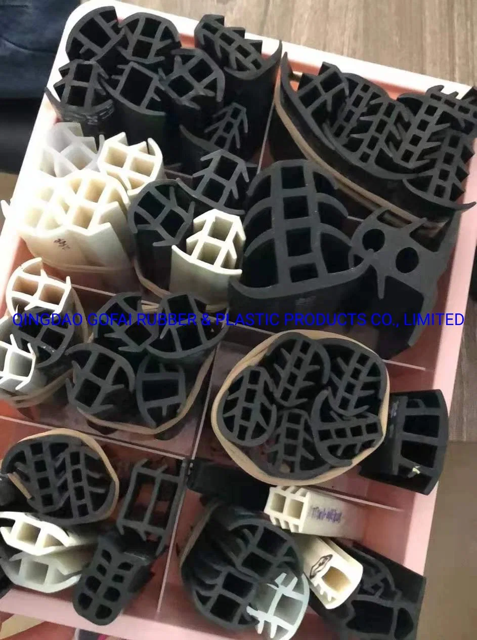 Custom T-Shape EPDM Extrusion Rubber Sealing Strip for Solar Photovoltaic Panel Seal