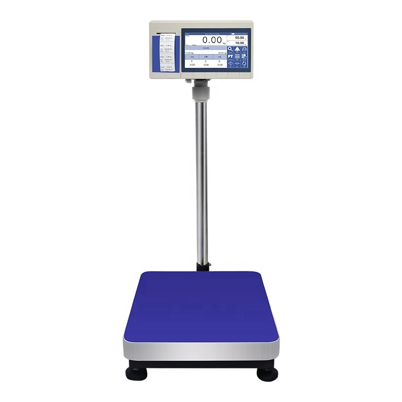 30X40cm 30kg/2g Electronic Printing Weighing Scale Digital Bench Scale with Touch Screen Indicator