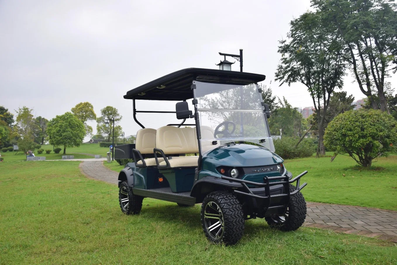 Lithium Battery 6 Seat Lifted Electric Hunting Golf Cart Buggy