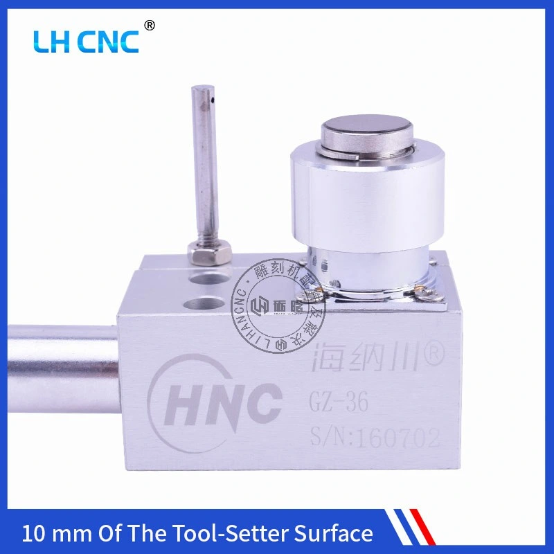 Lhcnc perçage CNC haute précision fraiseuse Accessoires pour routeurs CNC Jauge de réglage de l'outil de l'axe Z (HNC-GZ36-NC)