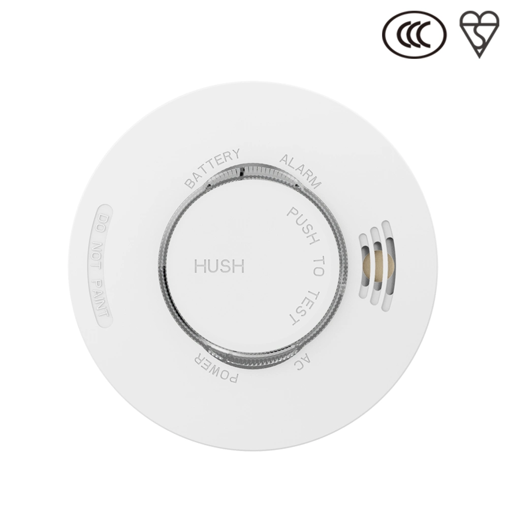 Wire-Free or Hardwire Interconnect Smoke Alarm