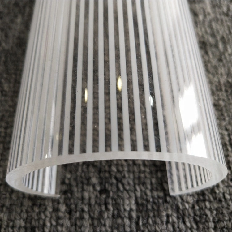 LED do alojamento Strip difusor da luz luz acrílico Cover-Can ser personalizada