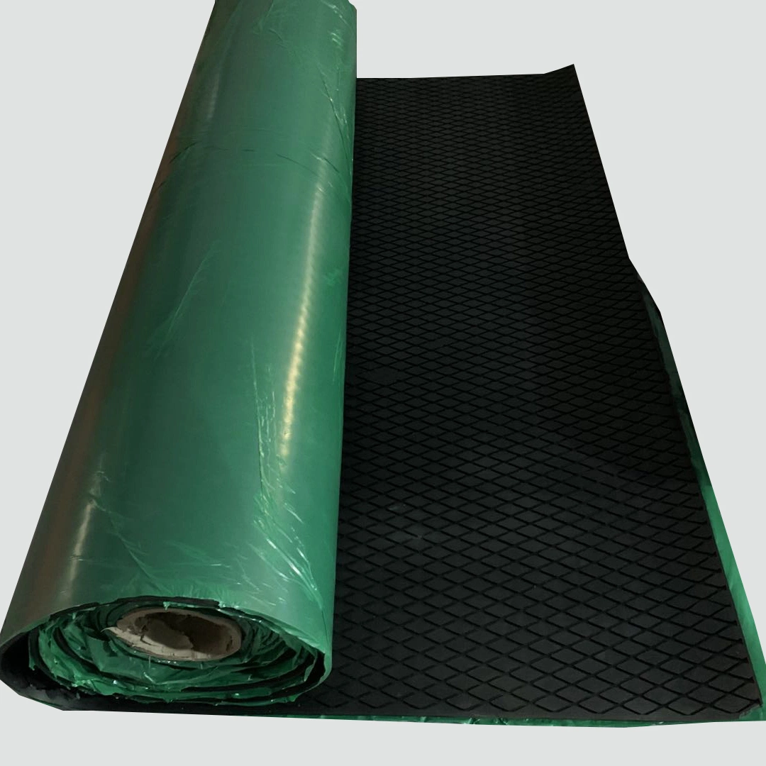 Herringbone Cn Bonding Layer Ceramic Rubber Drum Conveyor Pulley Lagging Price Manufacturer