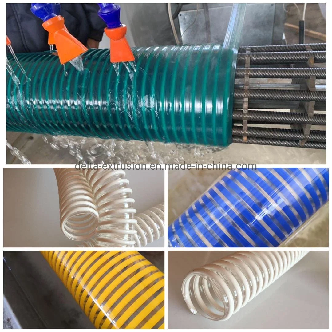 Plastic Pipe Hose Machine PVC Spiral Hose Fiber Reinforced Machine Line