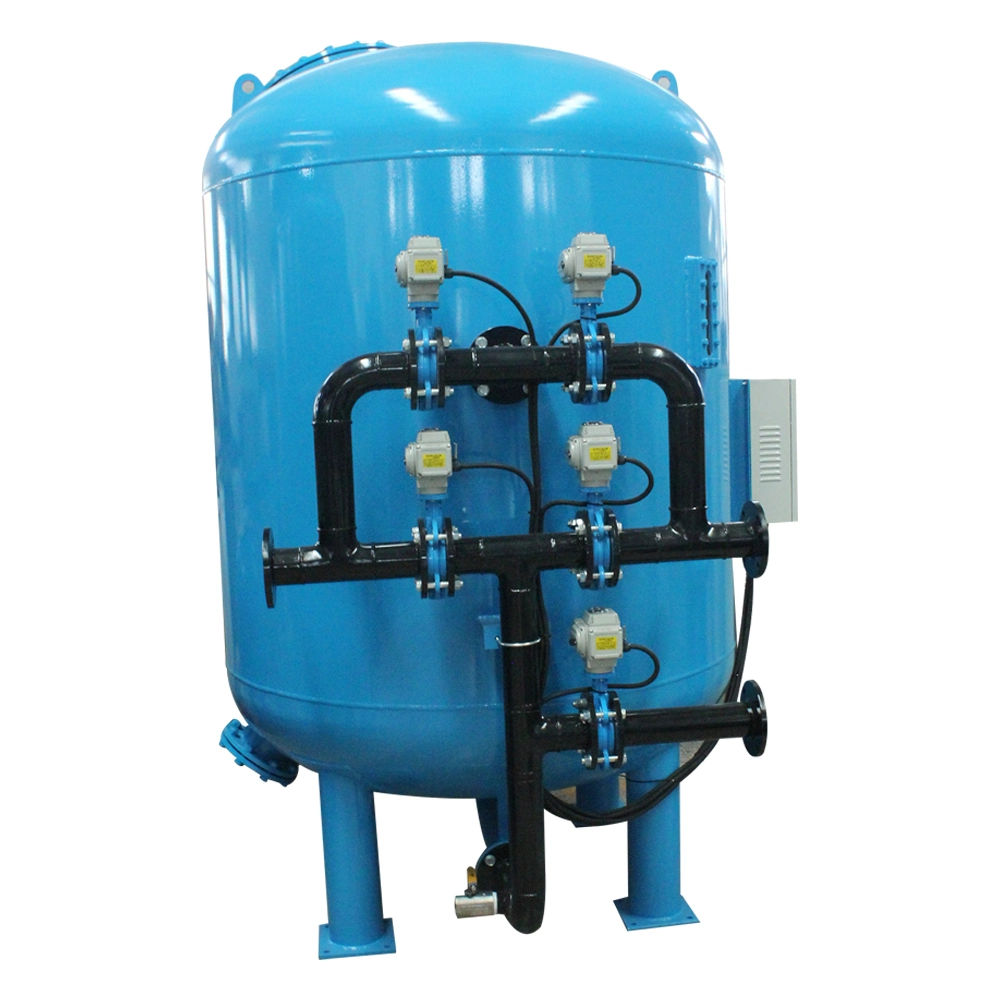 Automatic Backwash 60m3/Hr Carbon Filter to Remove Organic Compounds and Free Chlorine