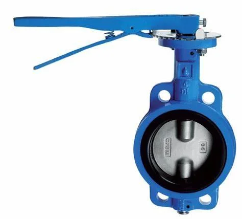 DIN ANSI JIS Standard Metal Butterfly Valve 1" 2" 4" Size Middle Line Butterfly Valve for Industrial Control