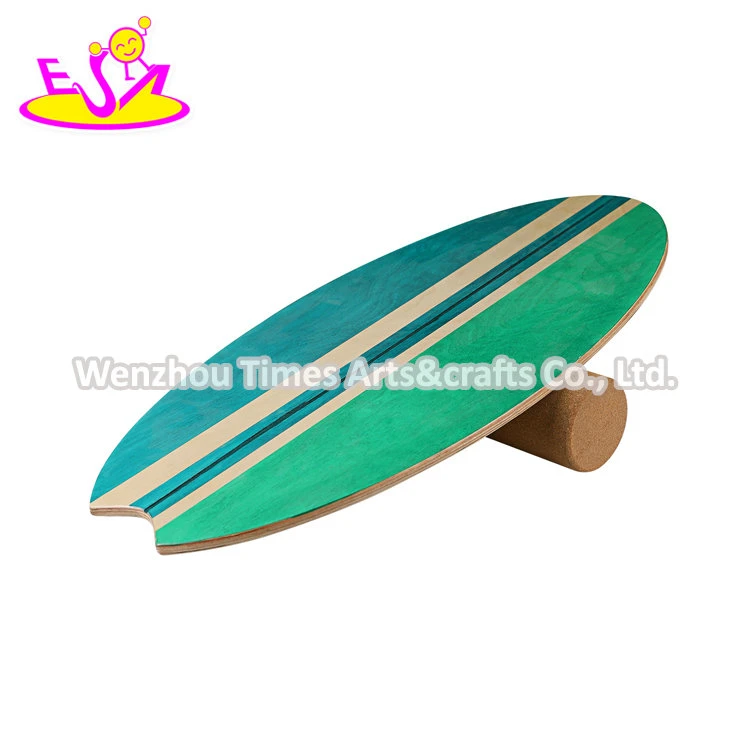 Tabla de equilibrio de madera directamente a medida de fábrica Stand up Paddle con Rodillo W01f087