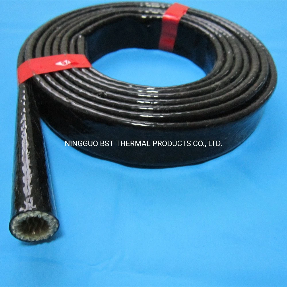 Stainless Steel Ss 304 Flexible Metal Exhaust Braided Reinforced Hose Protector Materials Silicone Fiberglass Black Hose or Wiring Loom Insulation Sleeve