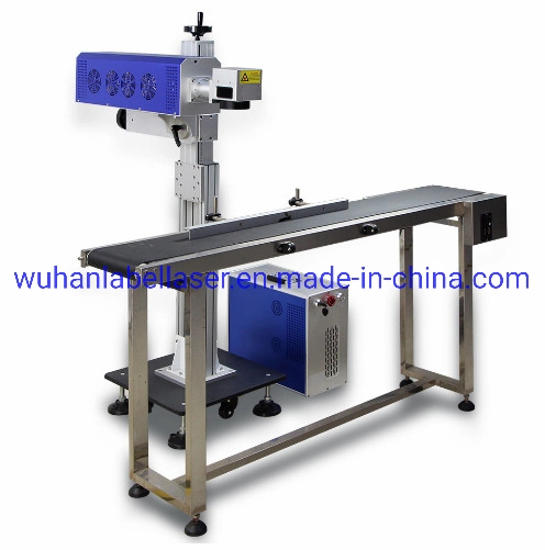 High Speed CO2 Galvo Laser 30W 60W 80W Marking Machine Leather Wedding Card Bamboo Wood Plastic Bottle CO2 Laser