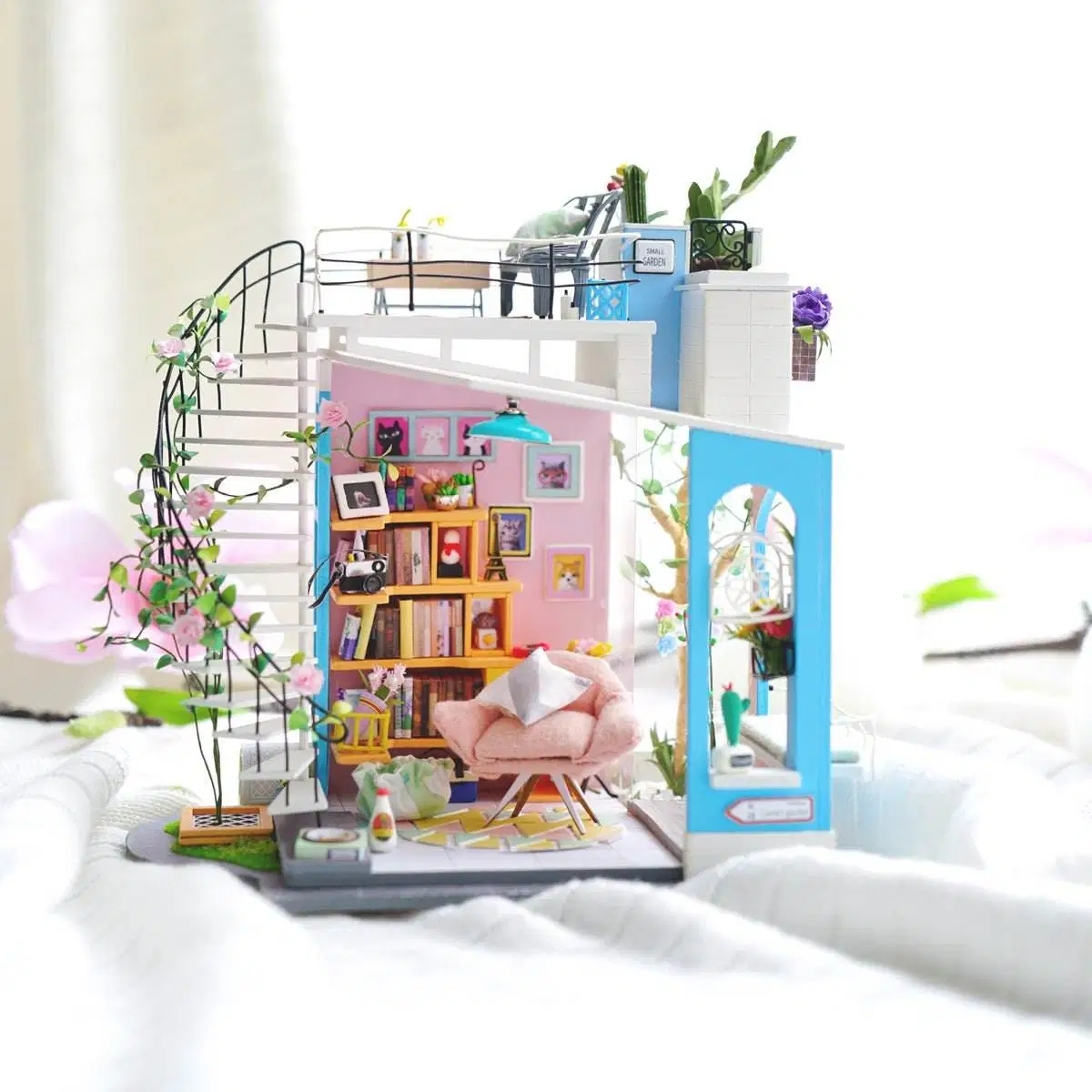 Educational 3D Wooden DIY Miniature Doll House