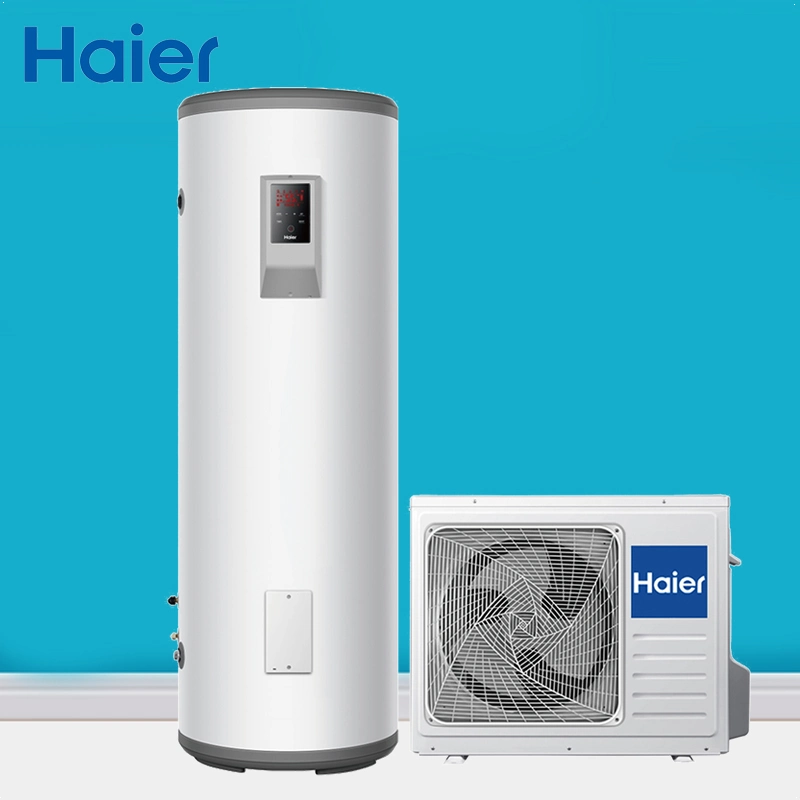 China mejor ahorro de energía eléctrica a alta temperatura Mini R134A Evi DC Full Inverter Aire a agua híbrido Split Fuente de aire Calentador de agua caliente bomba de calor para casas