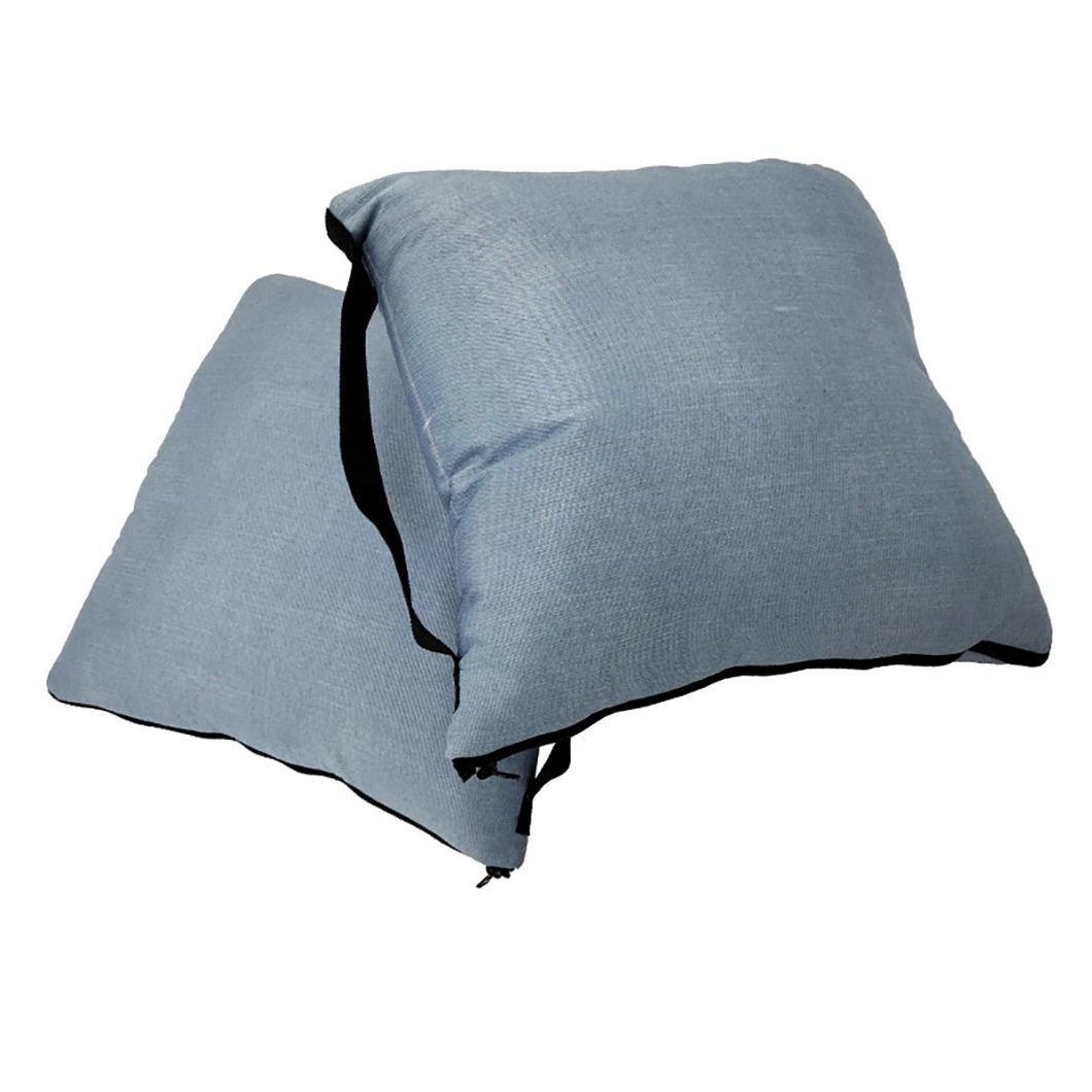 Customized New Denim Envelope Style Adult Outdoor Emergency Pillow Cushion Sleeping Bag