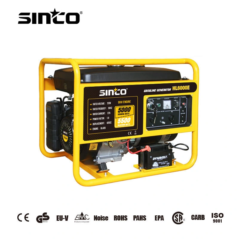 5.0kw/5000W High Standard Digital   Generator with Electrical Starting System