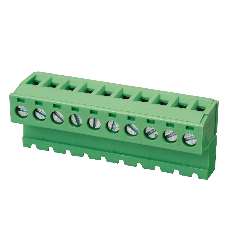 European Pluggable Terminal Blocks Male Female PCB Screw Terminal Socket